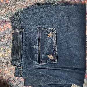 Statements Wide Leg Cropped Jeans